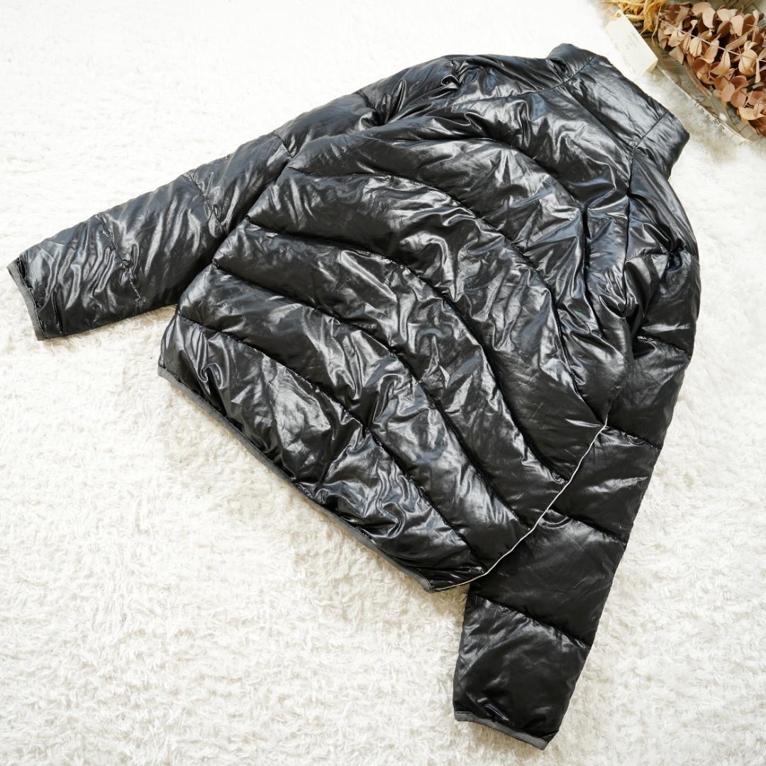 【美品】MILLET　ミレー　防水シェルダウンジャケット　Lサイズ　ブラック