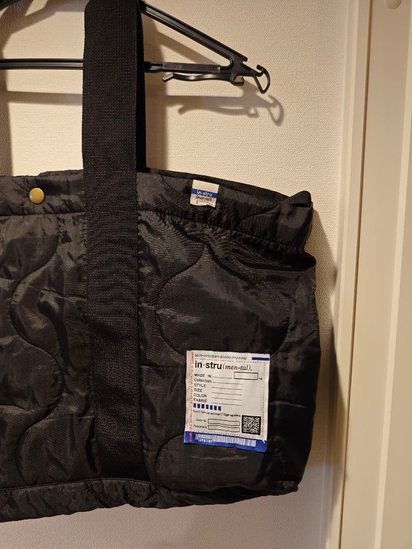 Quilted Ripstop Bag in・stru(men-tal).