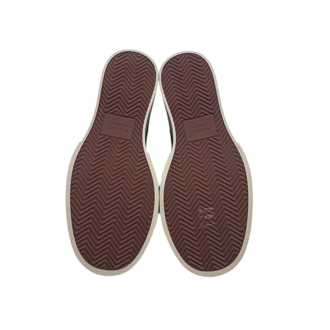 MARNI 25AW ブラック ナッパレザー PABLOレースアップスニーカー