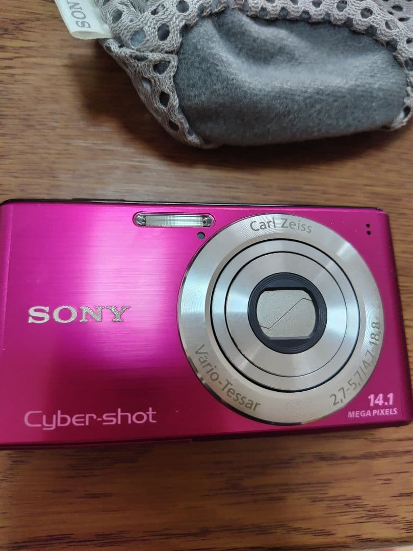 SONY Cyber-shot ピンク 14.1メガピクセル