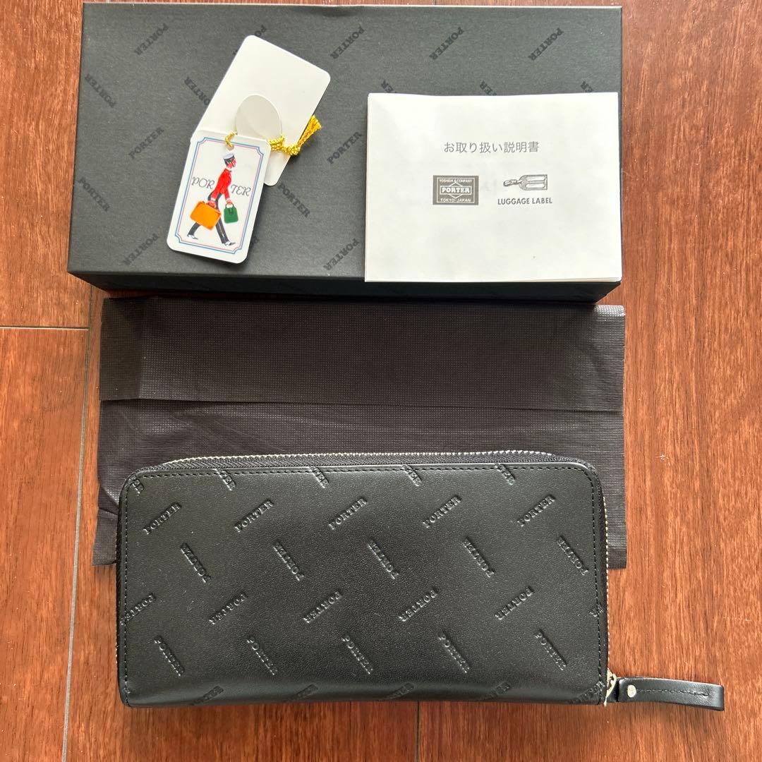 PORTER ENCHASE ポーター エンチェイス 長財布 ブラック