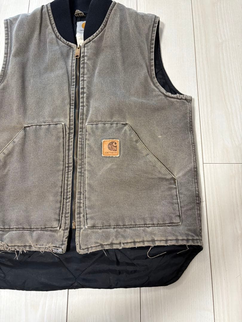 Carhartt ダックベスト　アメリカ製　Mサイズ