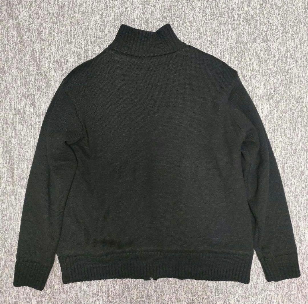 Schott ショット SKULL DS KNIT スカル刺繍 裏起毛