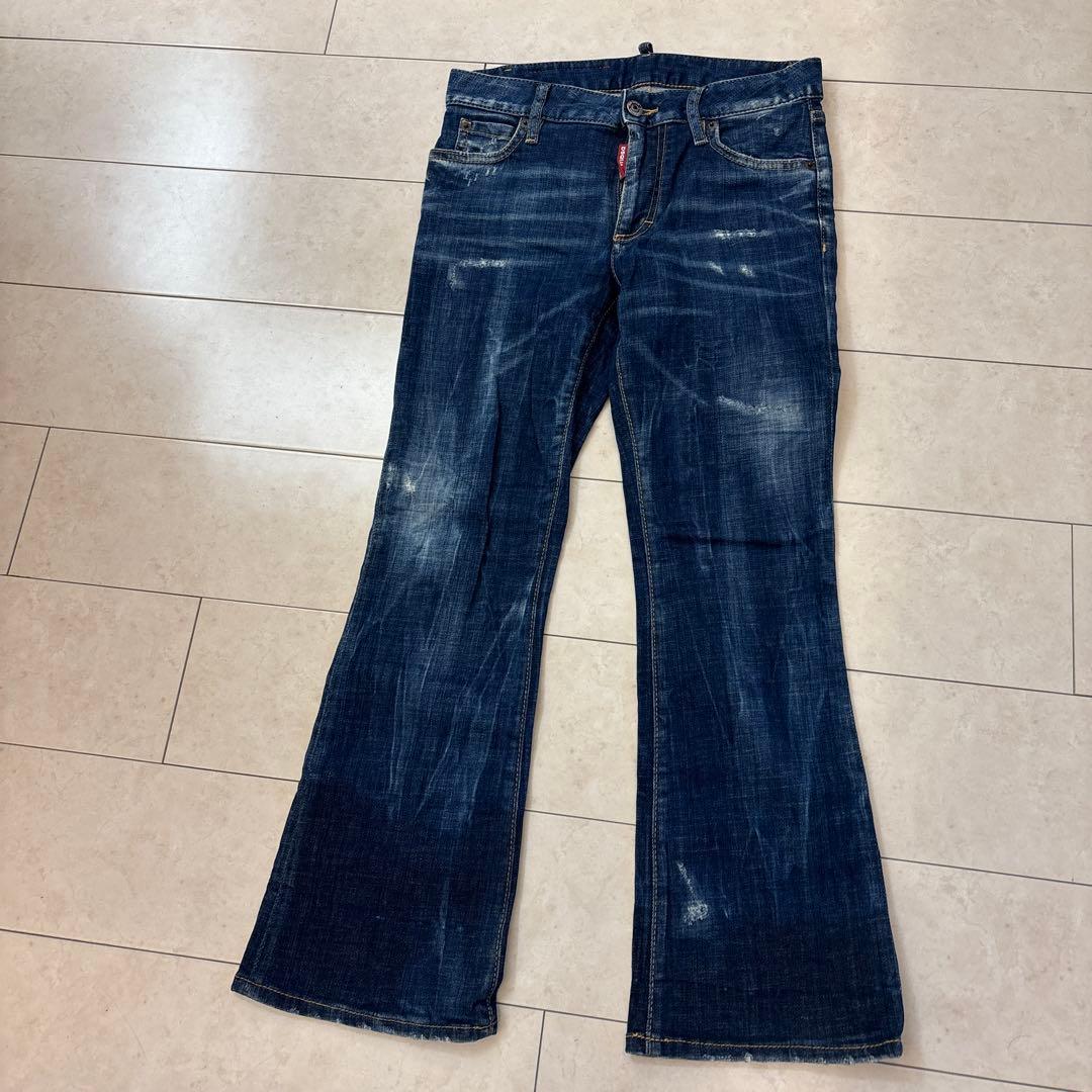 DSQUARED2 フレアデニム 34サイズ