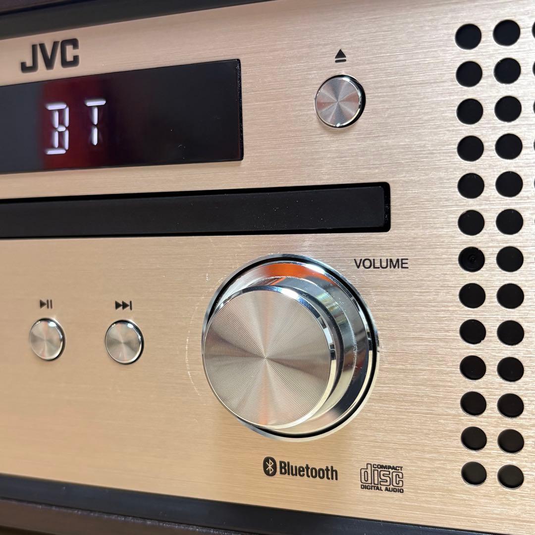 JVC NX-W30 コンポ Bluetooth対応 リモコン付 2022年製