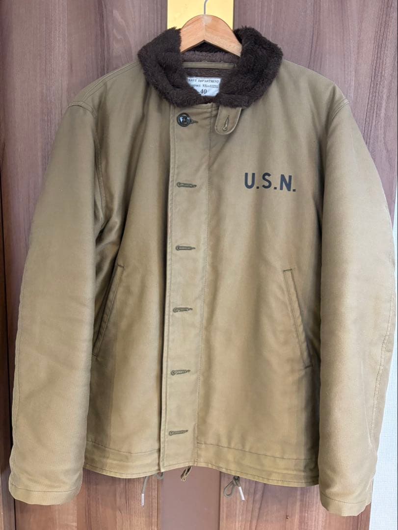 リアルマッコイズ THE REALMcCOY'S デッキジャケット 40 美品