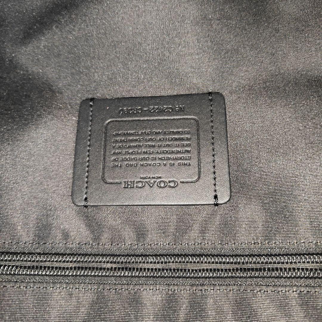 COACH ダークブルー トートバッグ