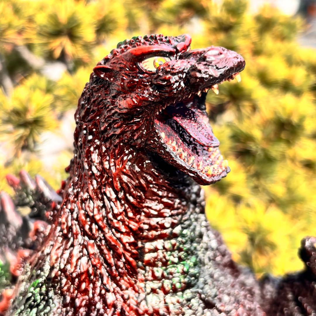 後藤彩色所 カスタム 東宝30ｃｍシリーズ 1995 ラストシーン ゴジラ 緑