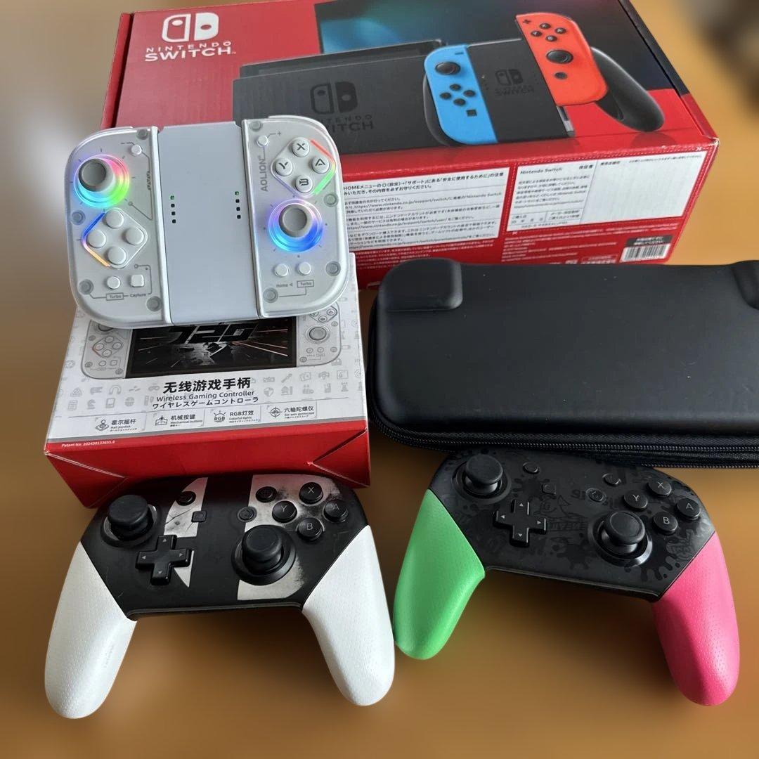 Nintendo Switch 本体 コントローラー多数セット