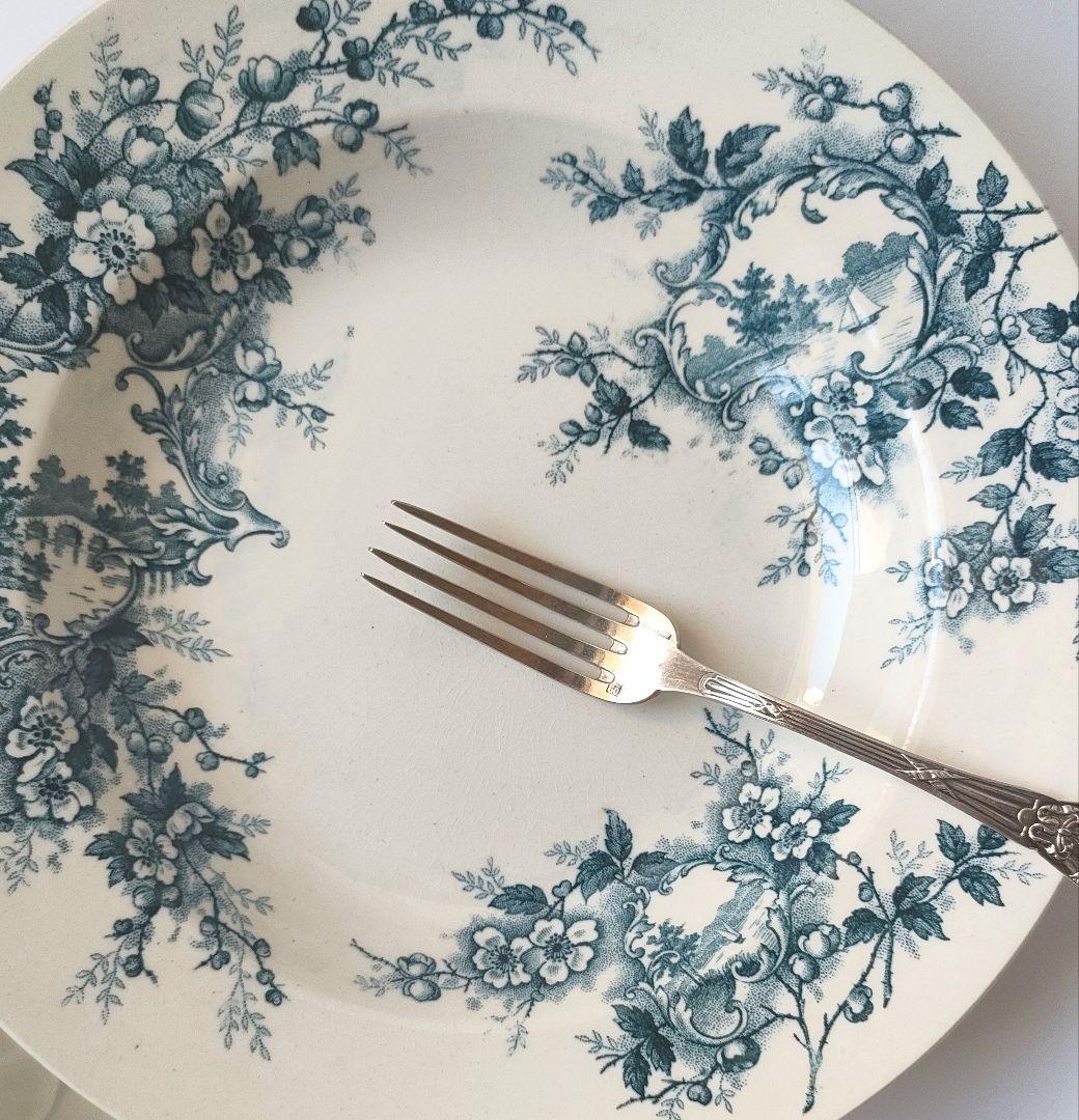 美品　ジョワジールロワ　ポンパドール　橋　フランスアンティーク