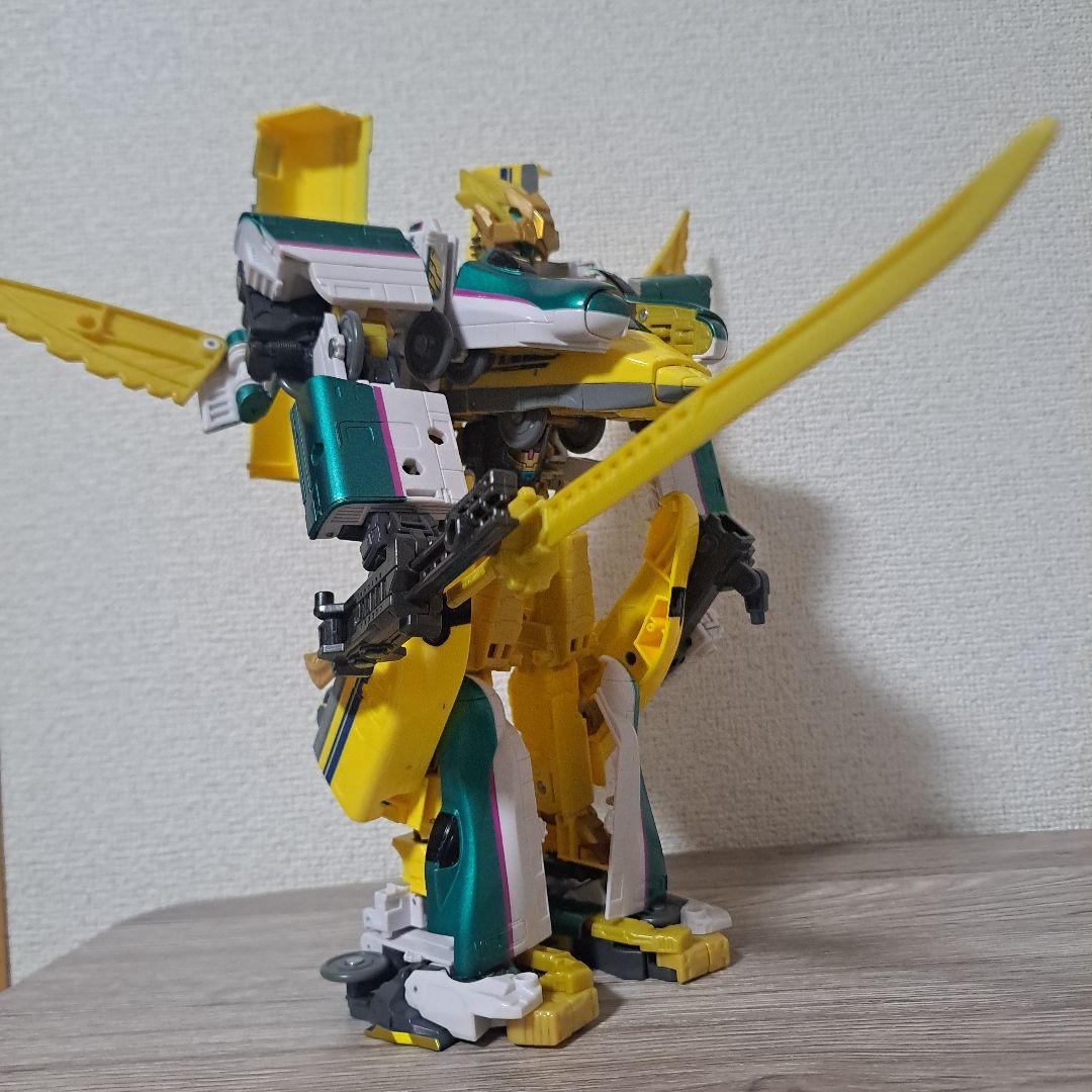 シンカリオン　E5　はやぶさ　MKⅡ　ドクターイエロー923 オーバークロス合体