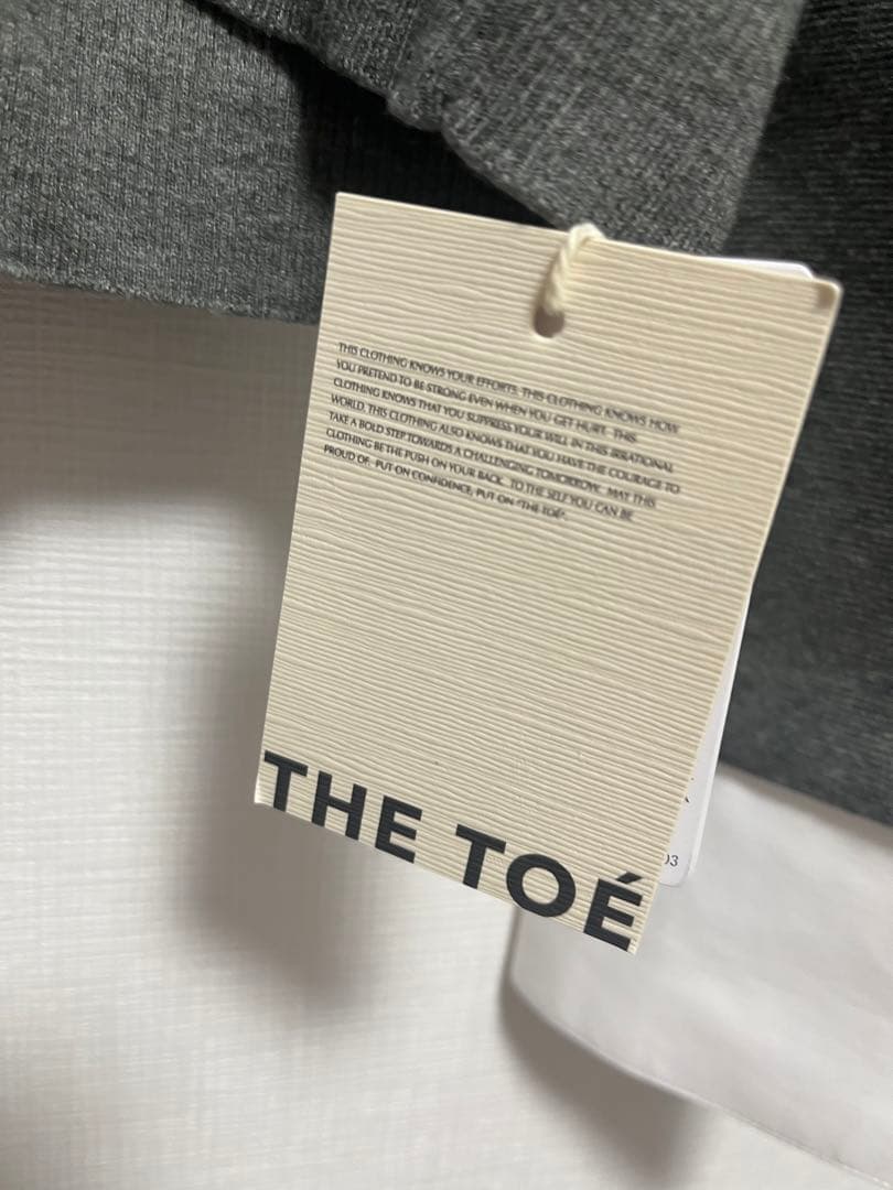 THE TOÉ THE TOE Cochem Sailor Top グレー　S