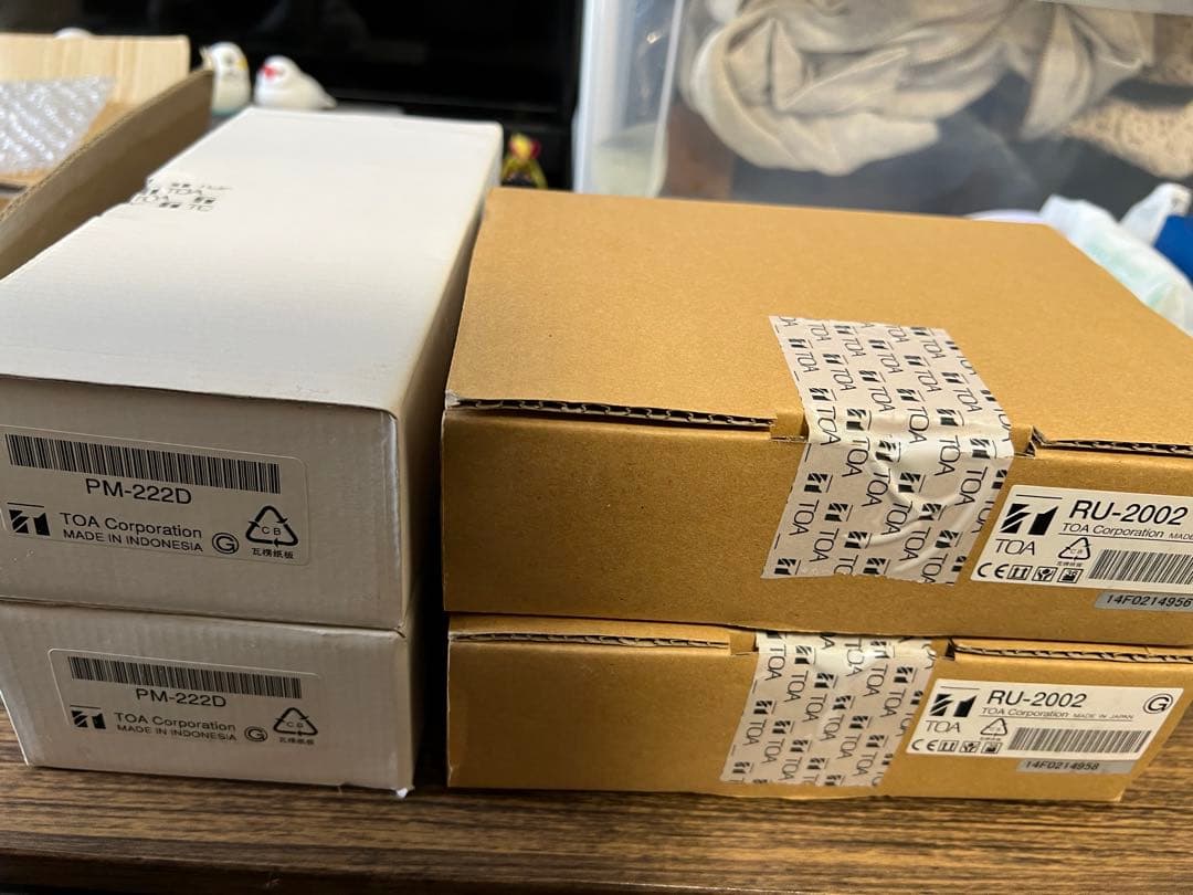 いそ　TOA RU-2002 PM-222D セット