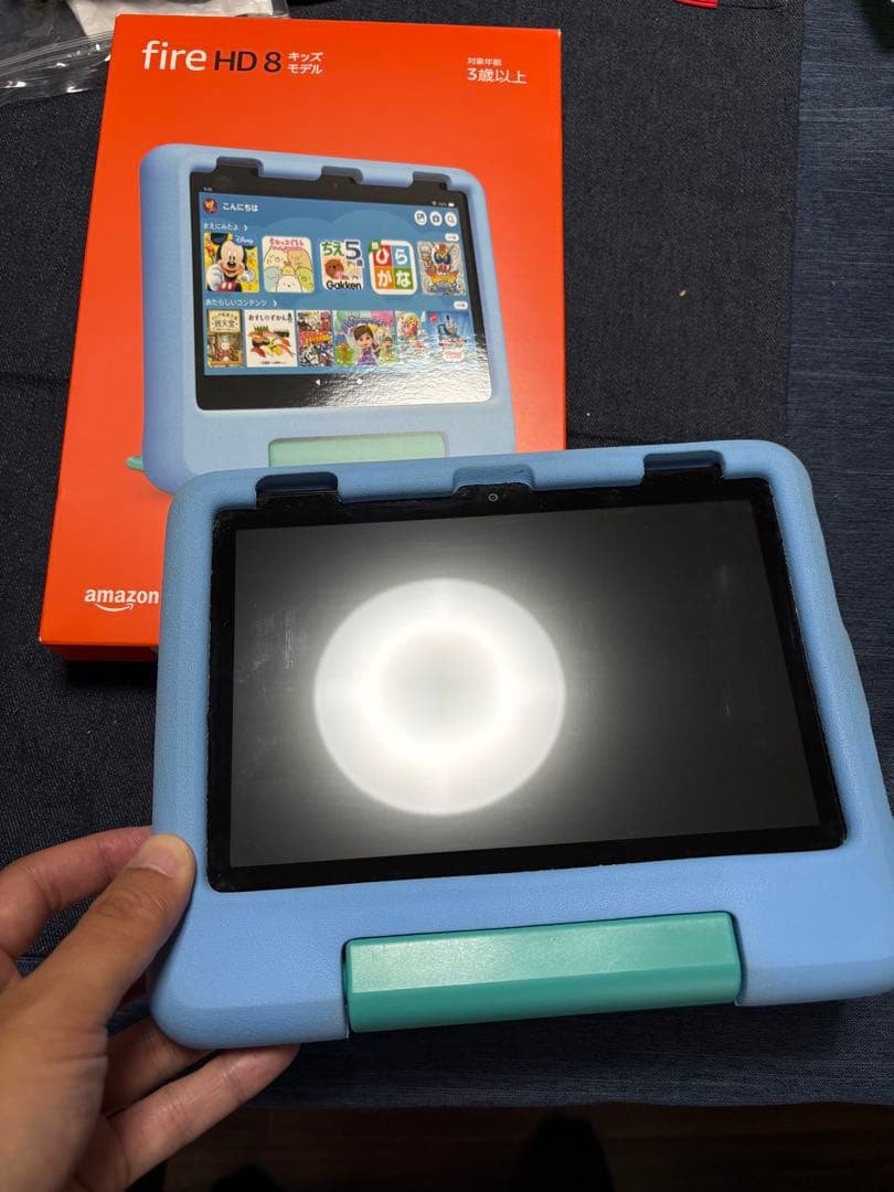 現行モデル◆Fire HD 8 キッズモデル ブルー (8インチ) 第12世代