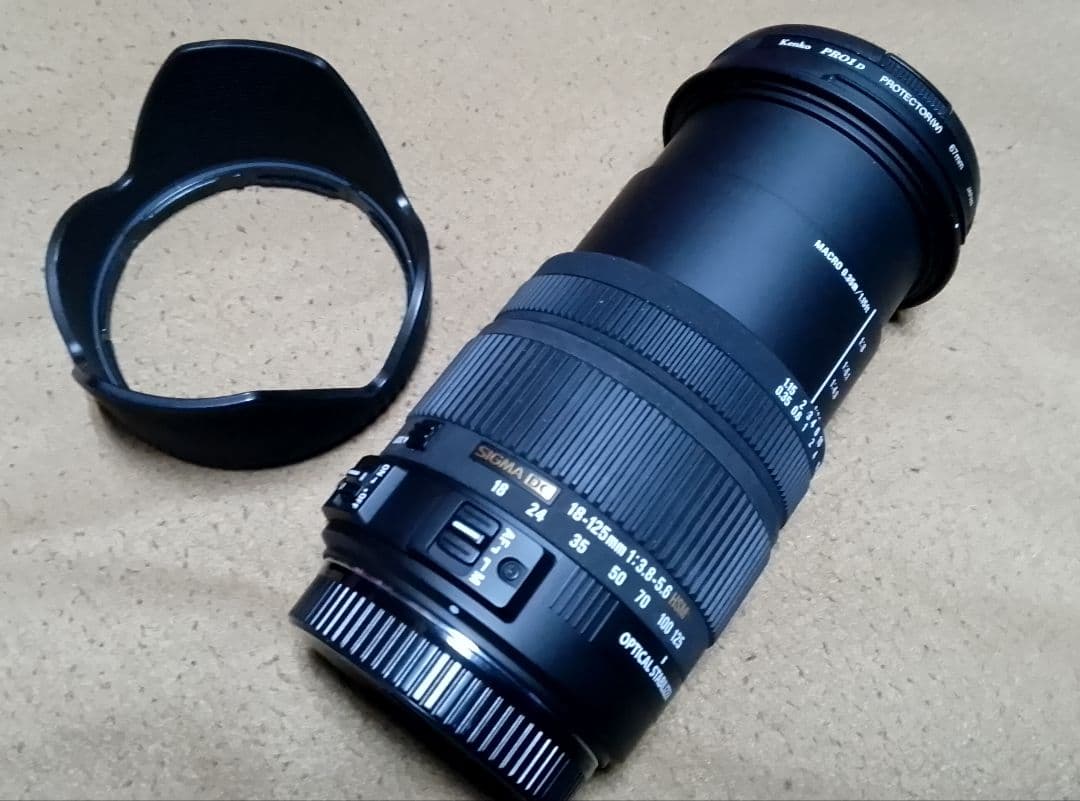 SIGMA 18-125mm DC OS HSM ズームレンズ