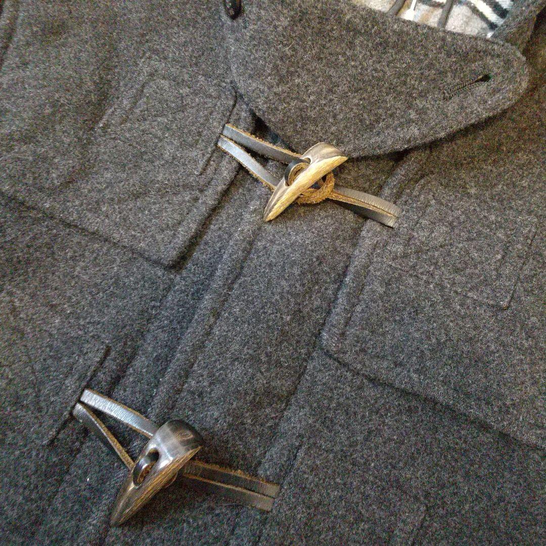 BURBERRY LONDON ダッフル コート ノバチェック グレー