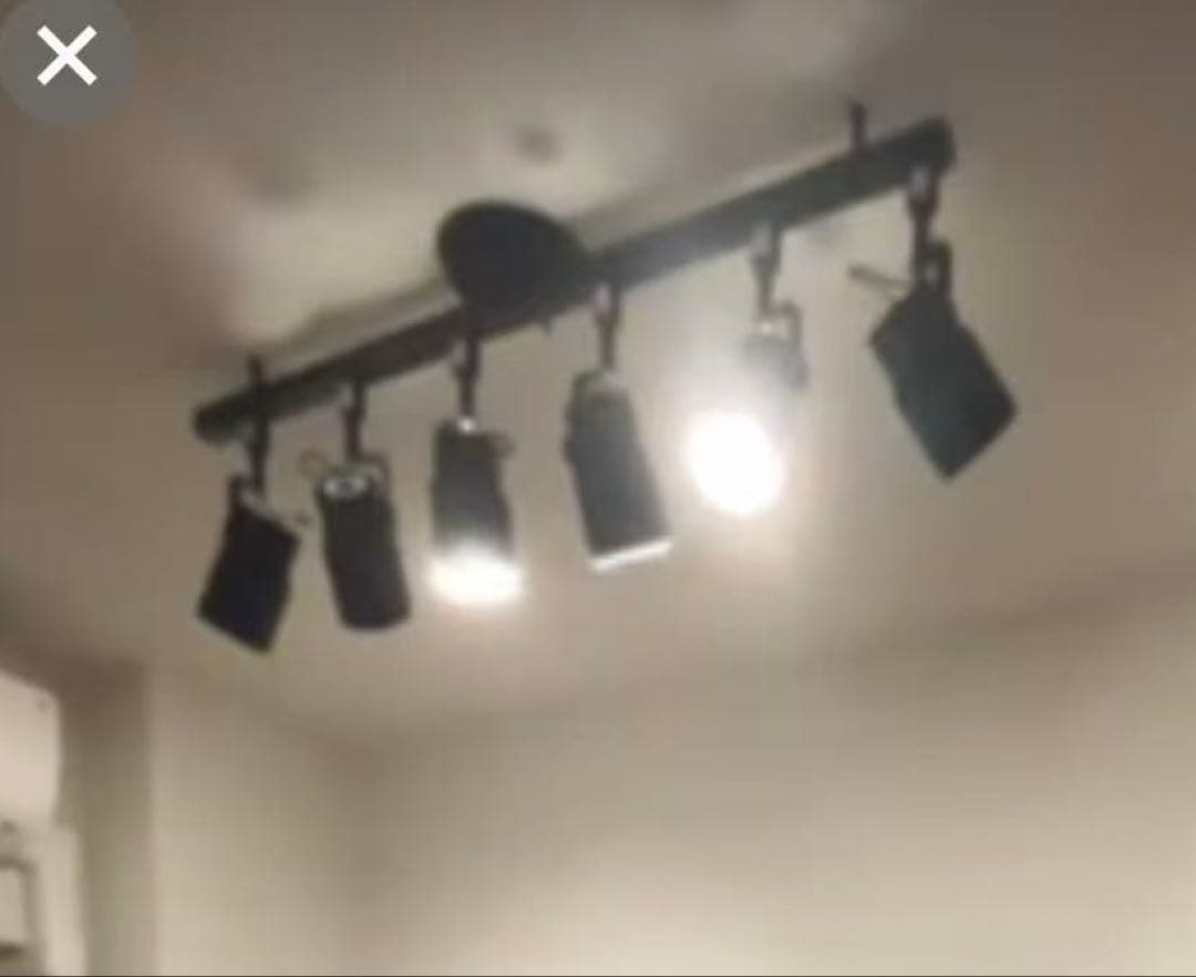 【くまさん専用】 ダクトレール スポットライト セット 6灯