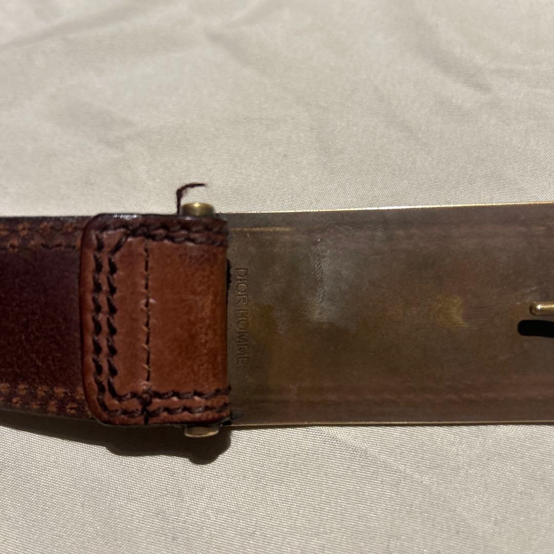 archive 05ss dior homme beck期 レザー ベルト