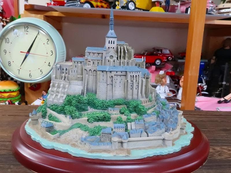 フランス モンサンミッシェル ジオラマ模型 超精密 リアル 世界遺産 レノックス