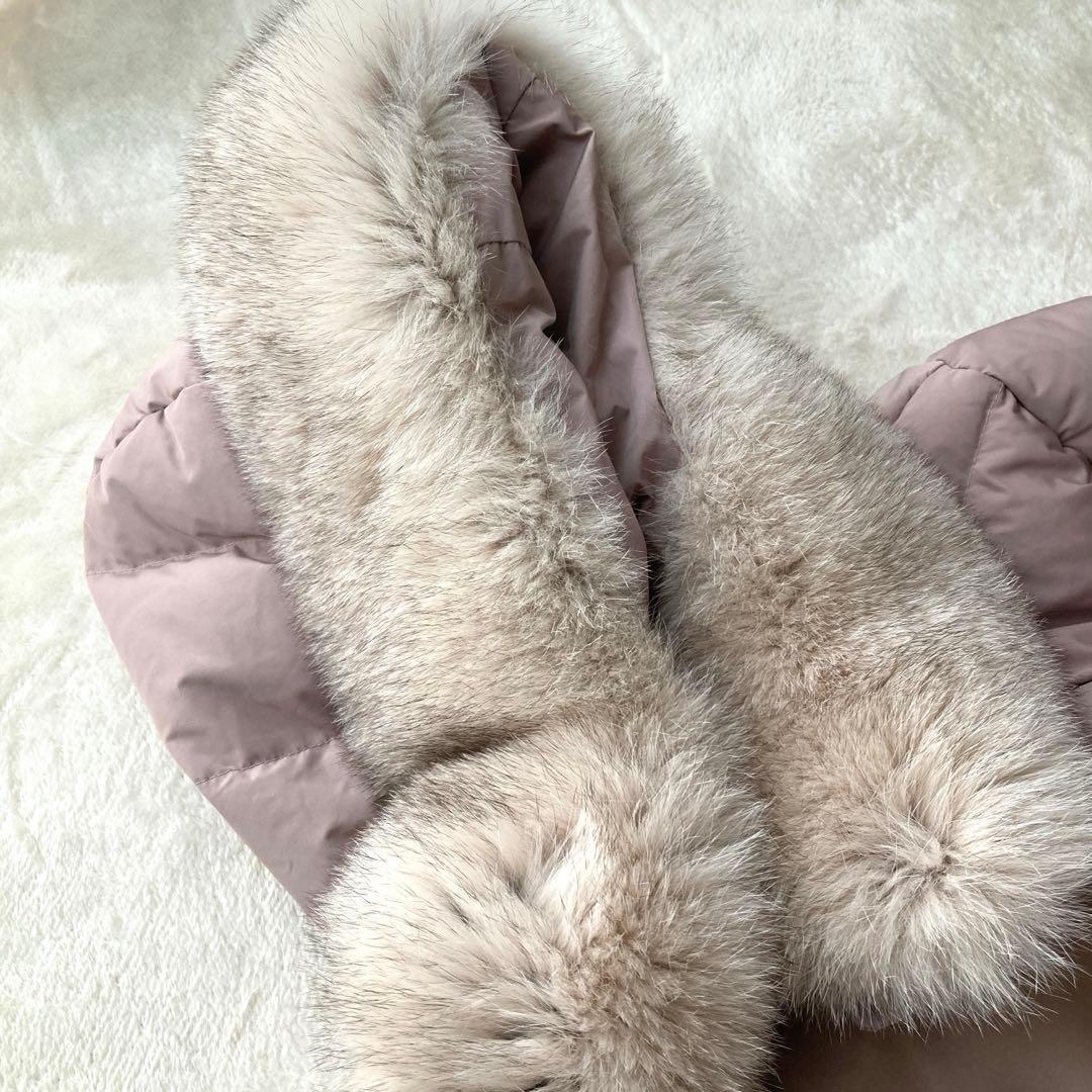 SHESMISS シーズミス　韓国　ロングダウンコート　フォックスファー　肉厚