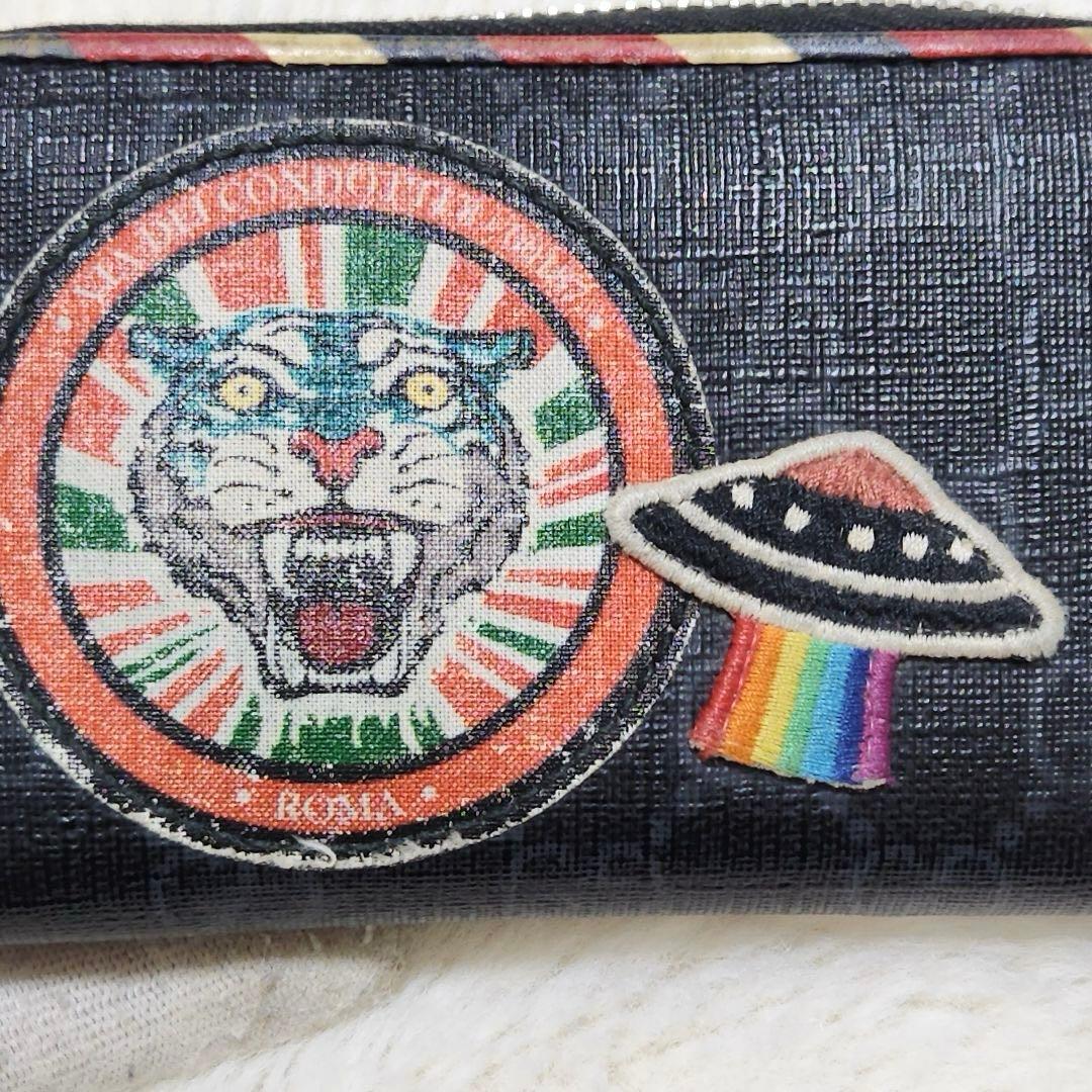 ✨美品　希少　レア✨グッチ　ケース　刺繍　アップリケ　アニマリエ　レザー