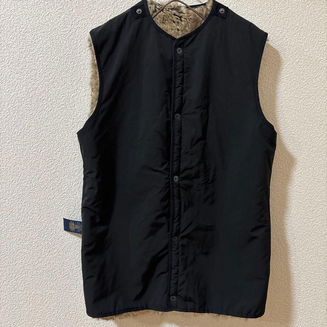 新品同様　ポロラルフローレン ミリタリー ジャケット ファーライナー付　黒　XS