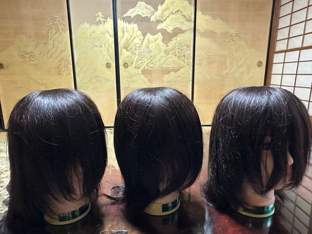 美容師国家試験練習用ウィッグ 株式会社三矢　東京チャーム　9体