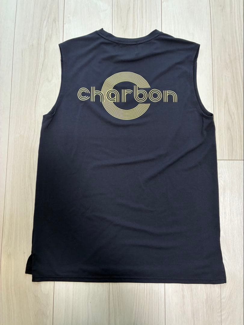 ウォーキング・ランニングウェア charbon DRY SMOOTH NO SLEEVE T-SHIRTS
