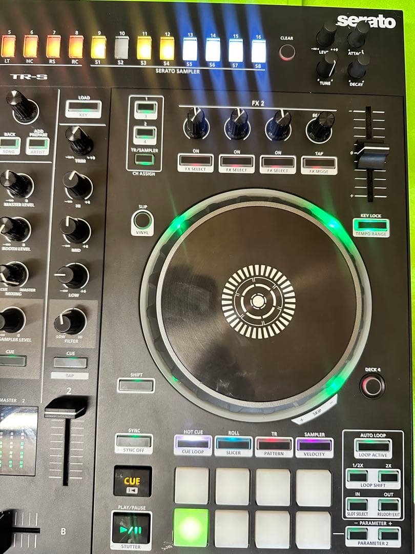 Djコントローラー Roland DJ-505 2チャンネル 4デッキ