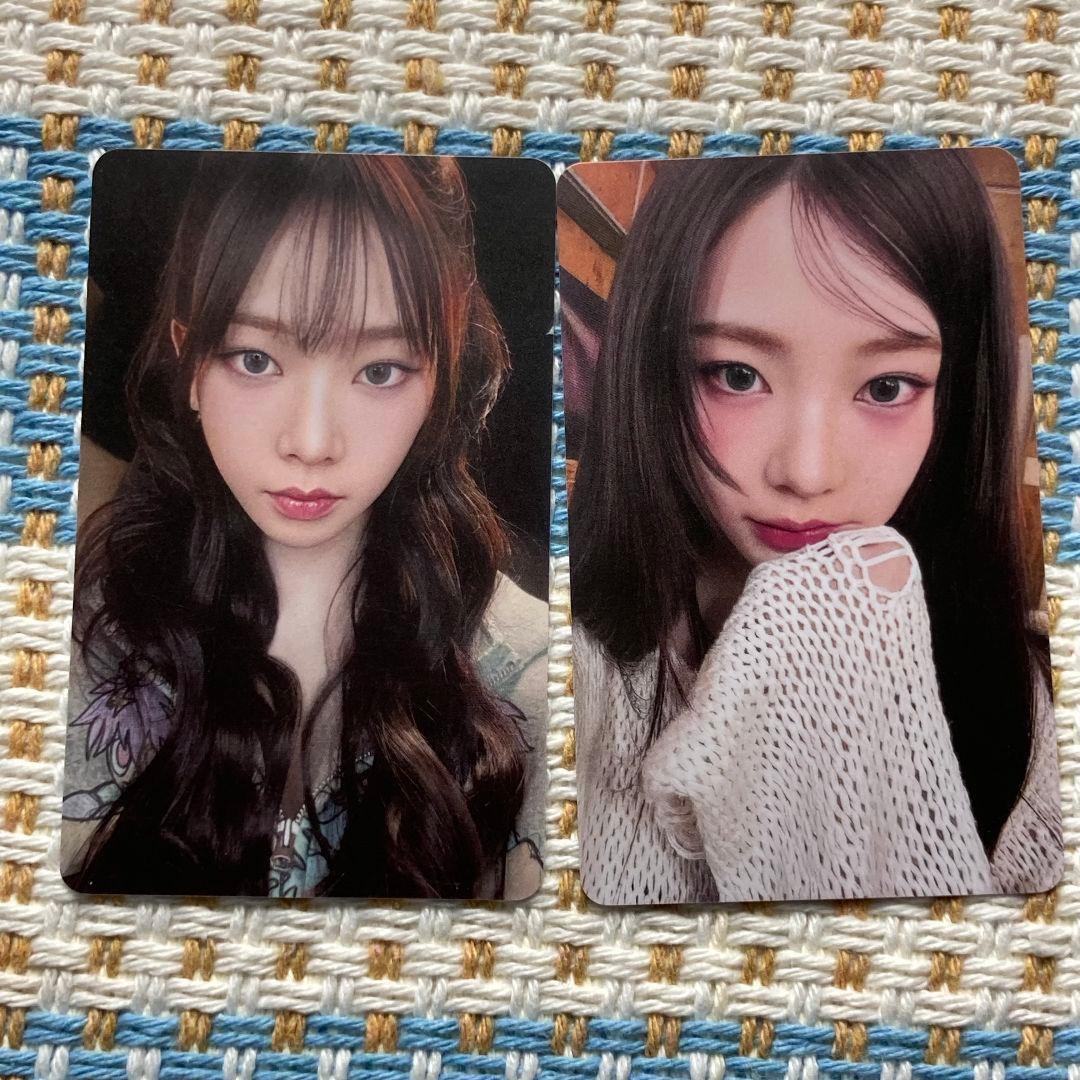 aespa 6000円特典 ペンミ ファンミ 東京ドーム トレカ カリナ 2枚