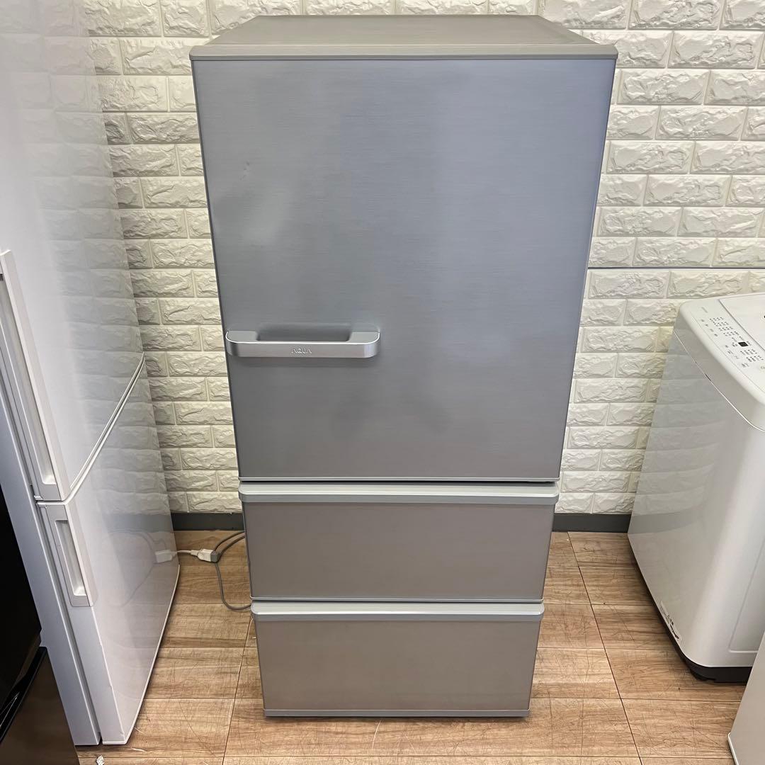 設置までOK AQUA 冷蔵庫 AQR-27G(S) 272L