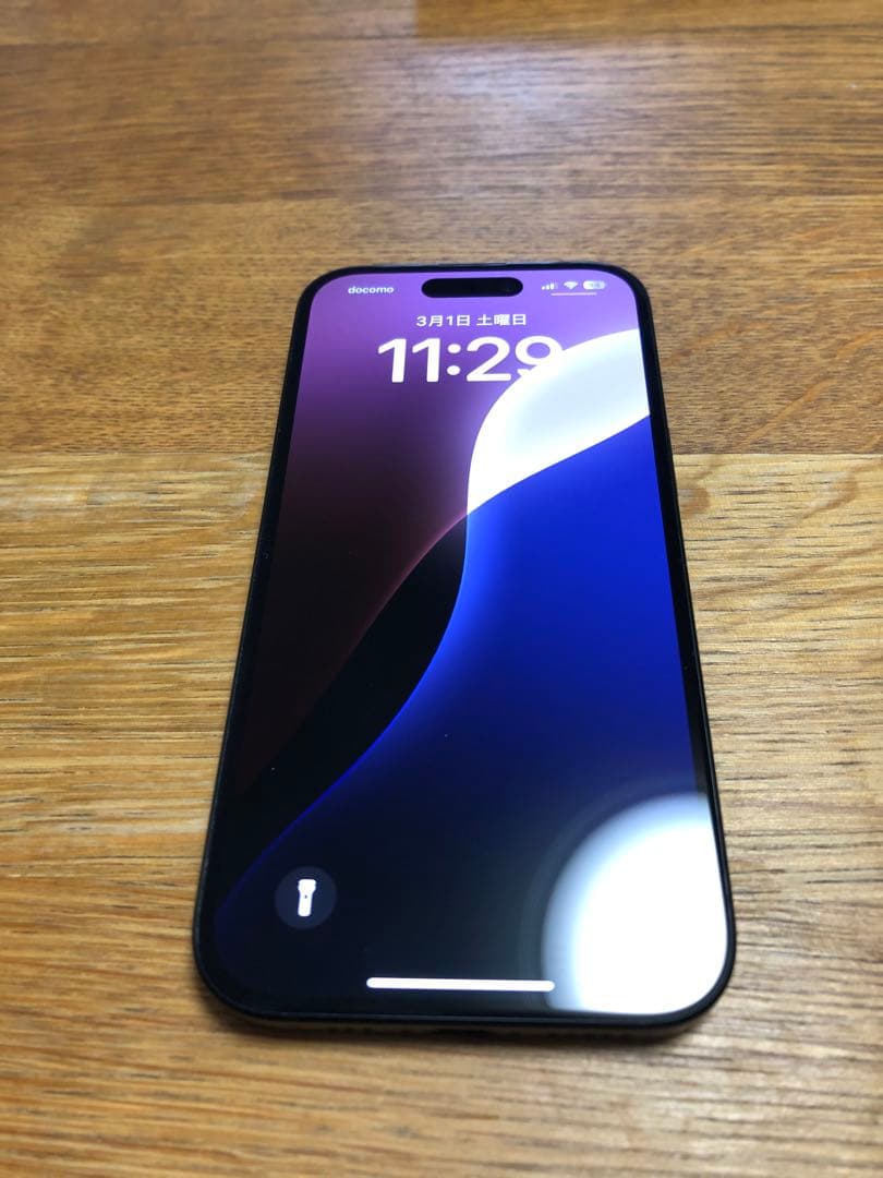 iPhone 15 ブラックApple care限定保証iFaceケース付き