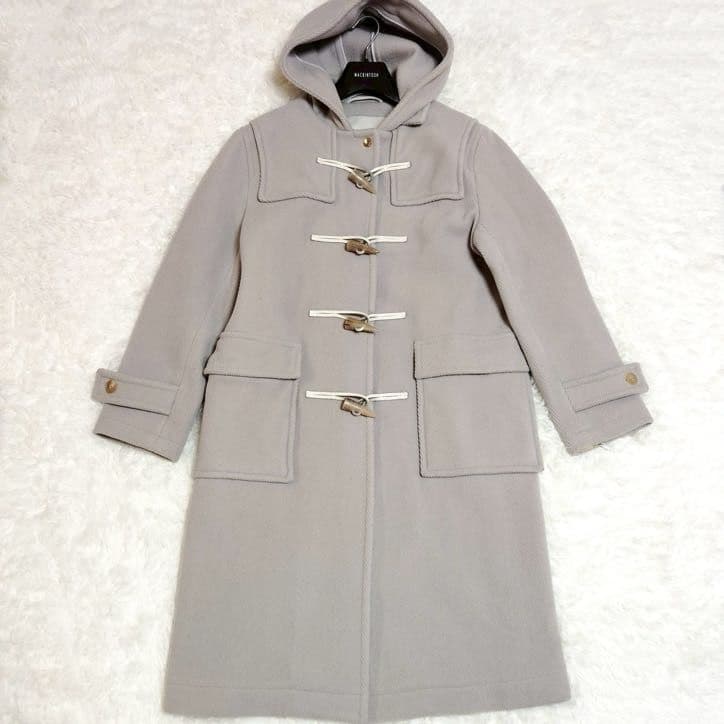 極美品 マッキントッシュ WEIR ダッフルコート ヘリンボーン 現行 M
