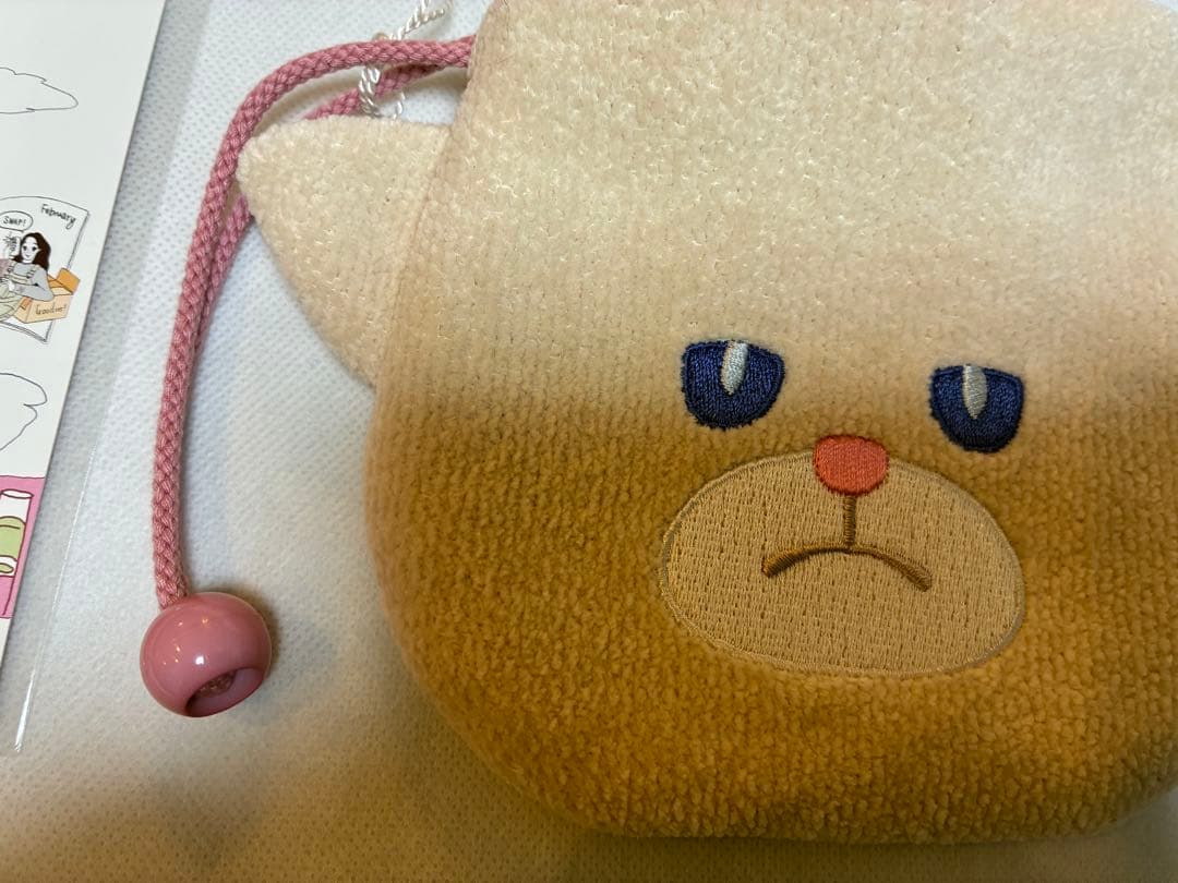フェイラーモフモフネコチャン　ネコチャン巾着　新品未使用
