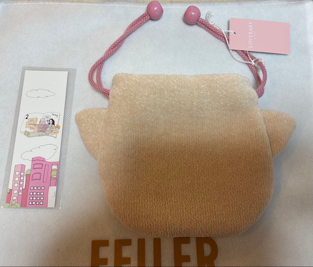 フェイラーモフモフネコチャン　ネコチャン巾着　新品未使用