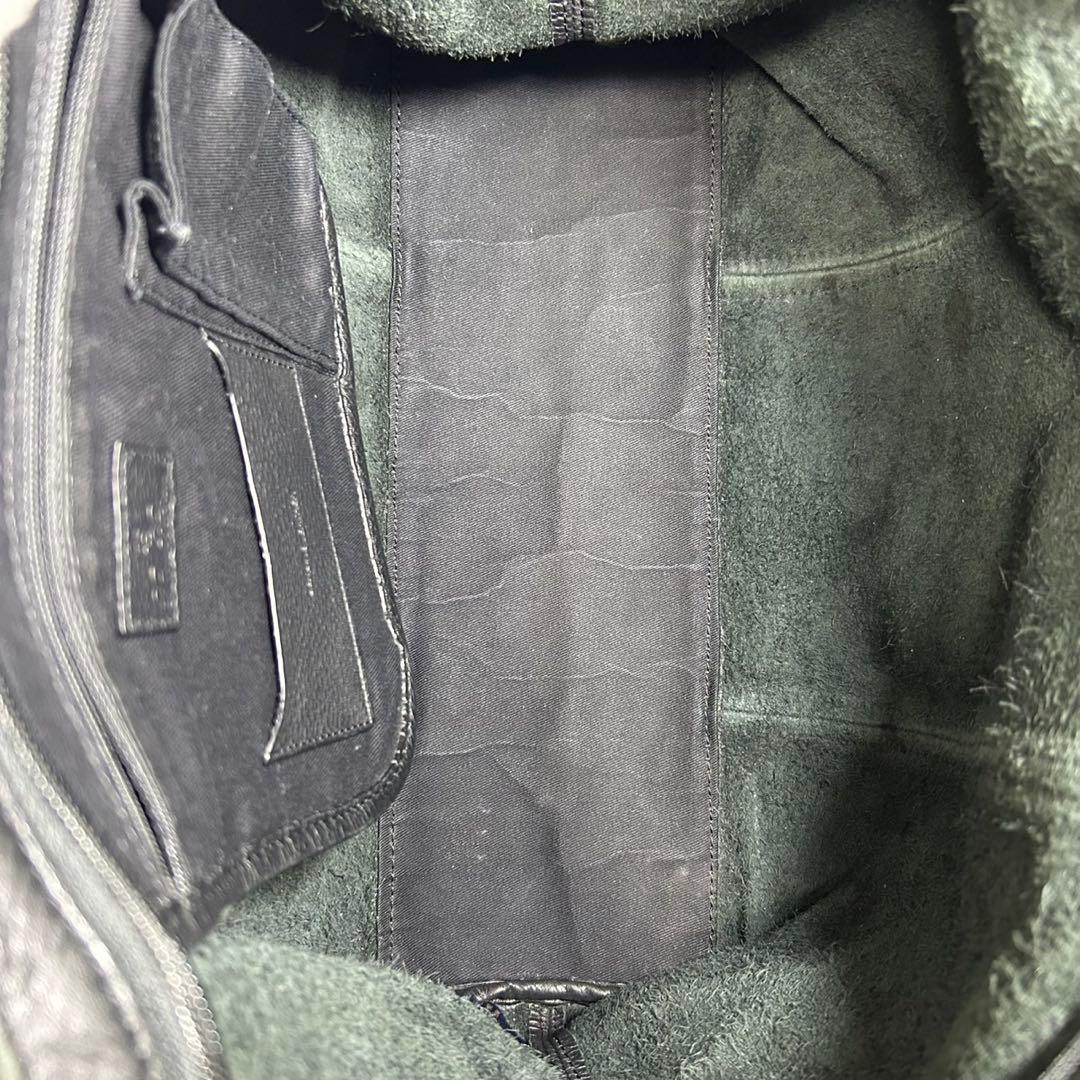 【美品】ブルックスブラザーズ トートバッグ ビジネスバッグ レザー 肩掛け 黒