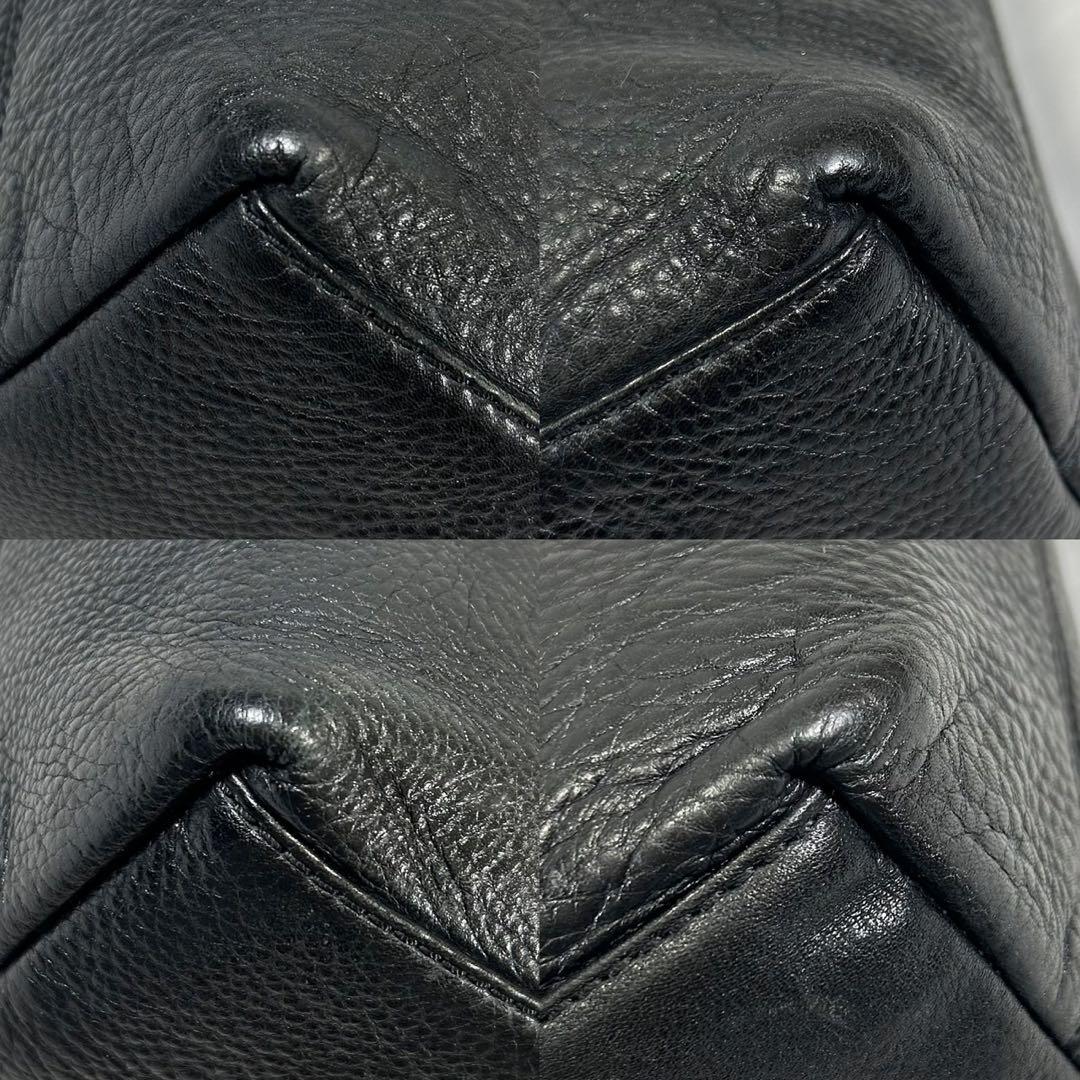 【美品】ブルックスブラザーズ トートバッグ ビジネスバッグ レザー 肩掛け 黒