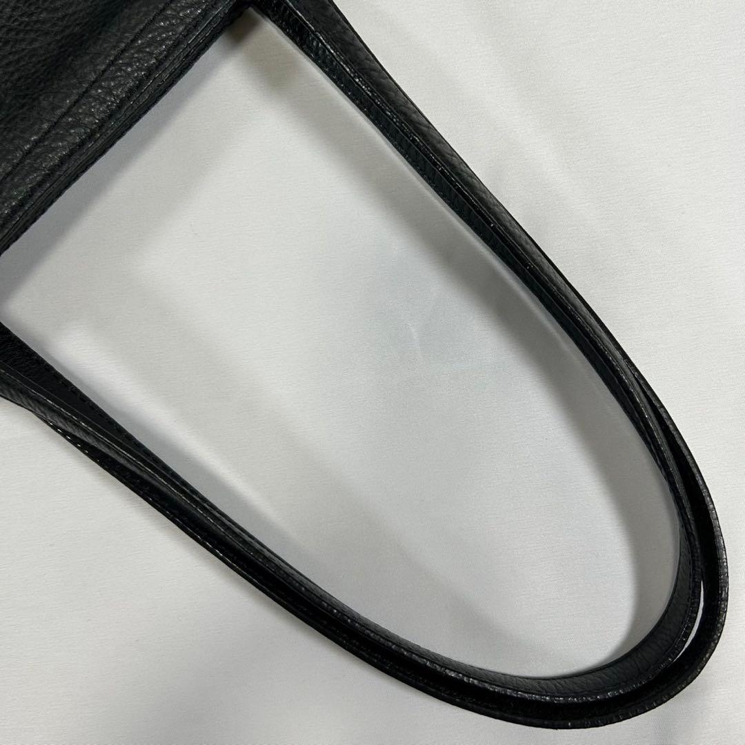 【美品】ブルックスブラザーズ トートバッグ ビジネスバッグ レザー 肩掛け 黒