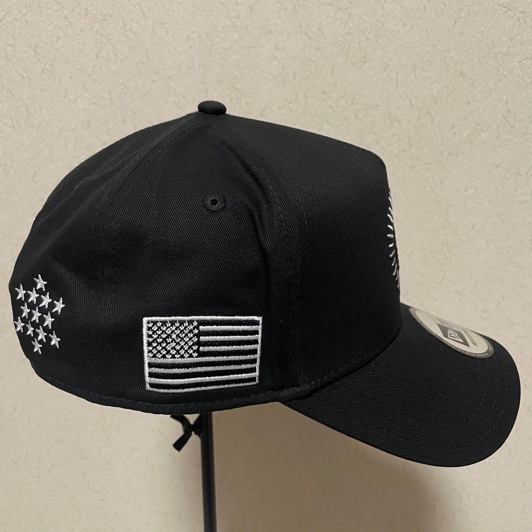 新品激レア NEW ERA ニューエラ フリーメイソン ブラック キャップ 黒白