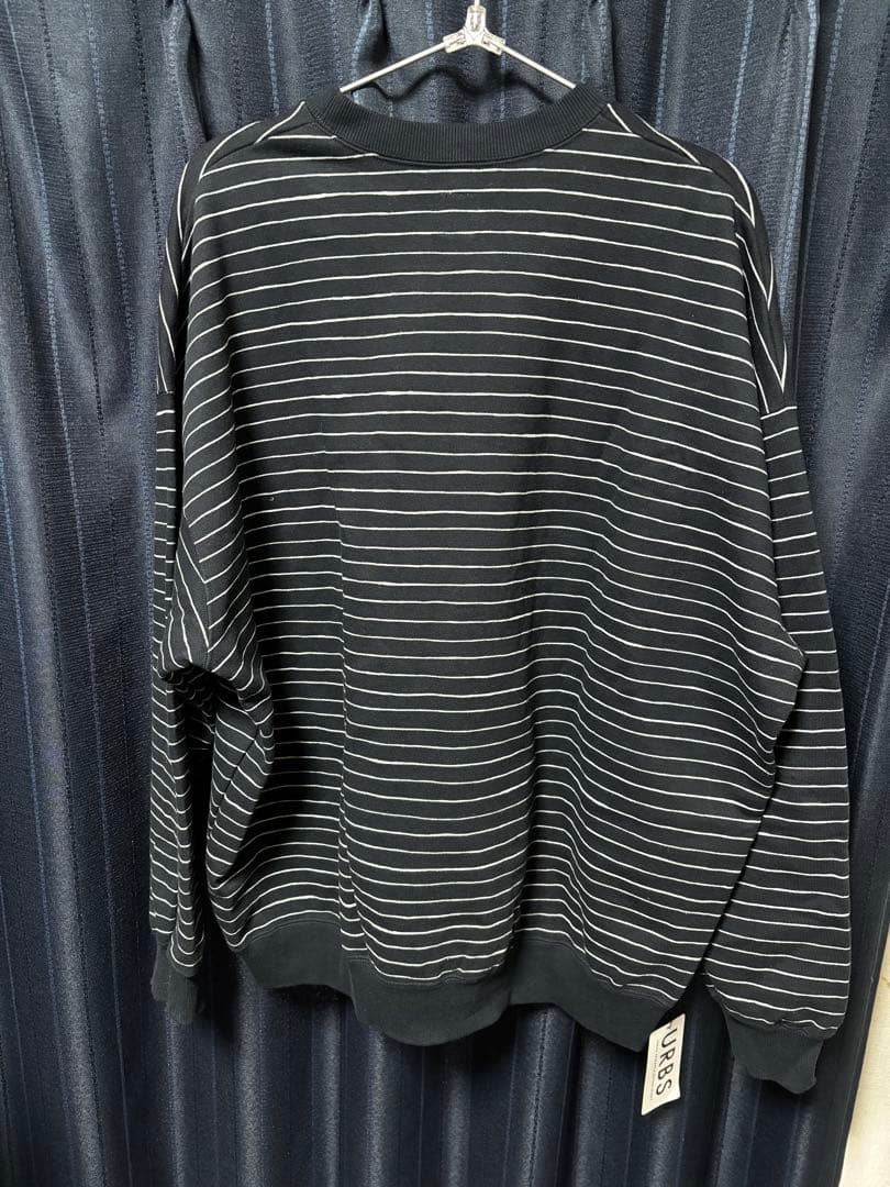 SEESEE BOARDER CREW SWEAT ネイビー