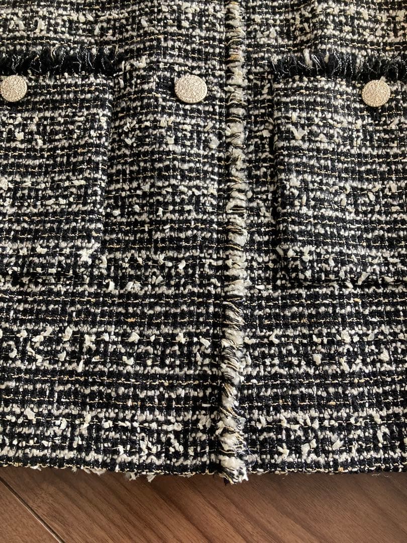 IENA Monotone Tweed ツイードジャケット