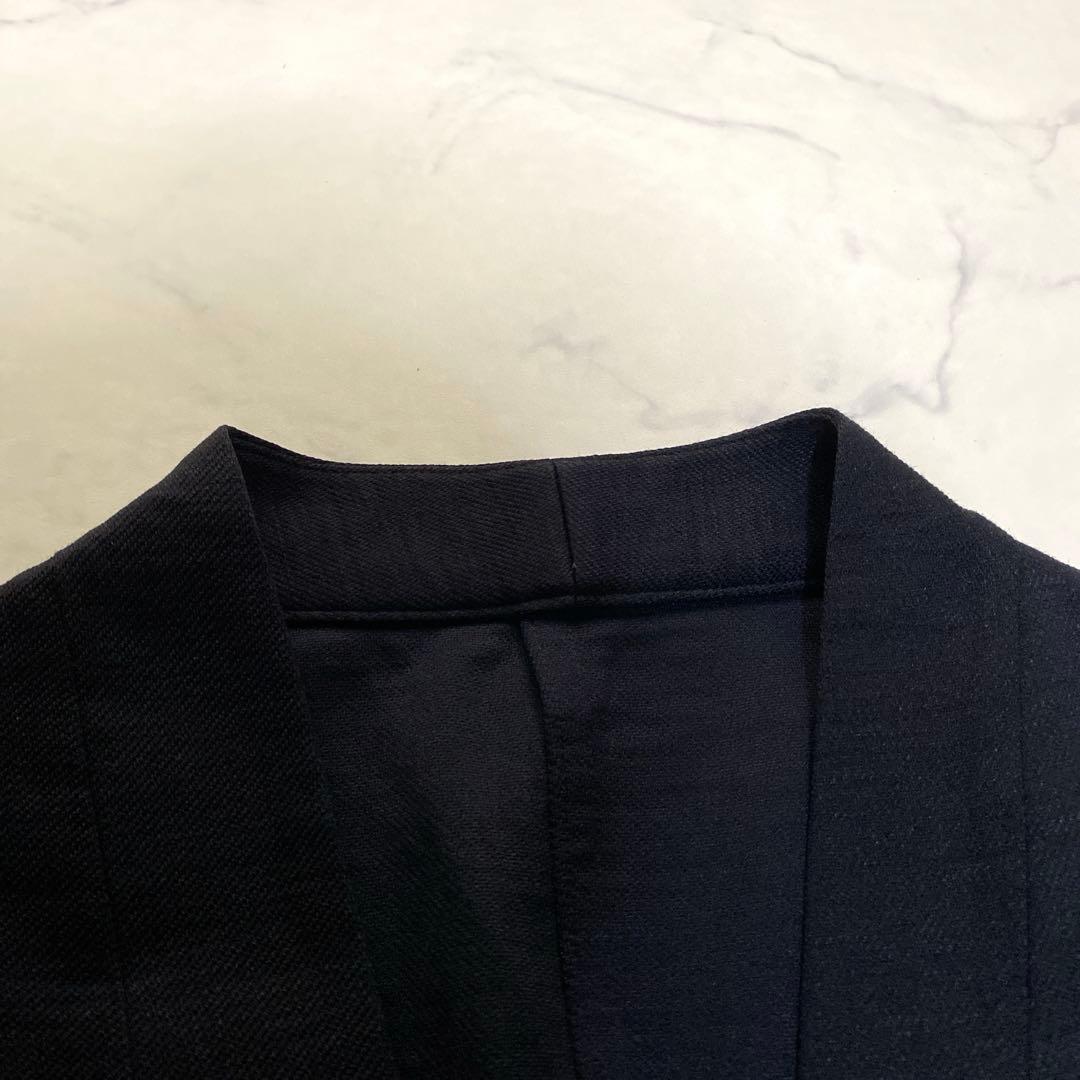 美品✨ユナイテッドアローズ セットアップ ノーカラー パンツ紺 上38 下36