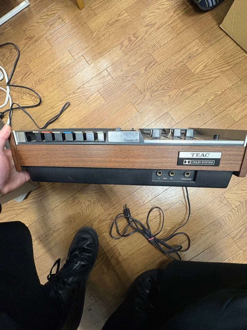 OS-93 TEAC カセットデッキ 高密度フェリヘッド