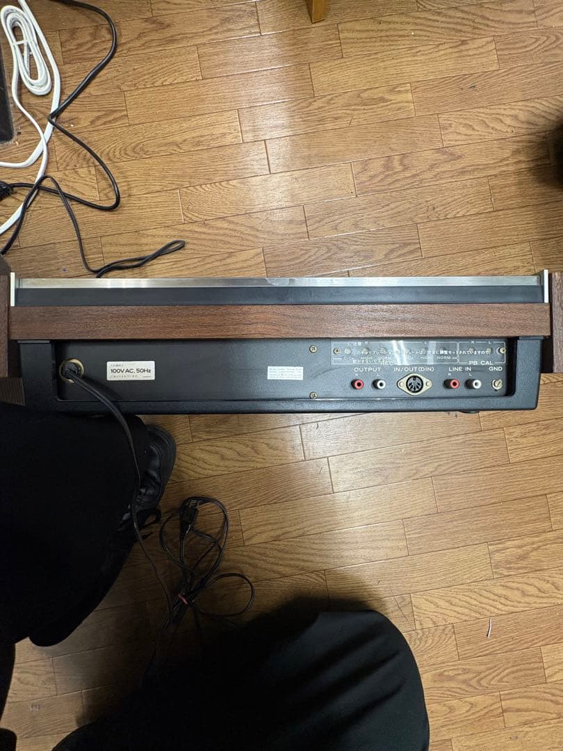 OS-93 TEAC カセットデッキ 高密度フェリヘッド