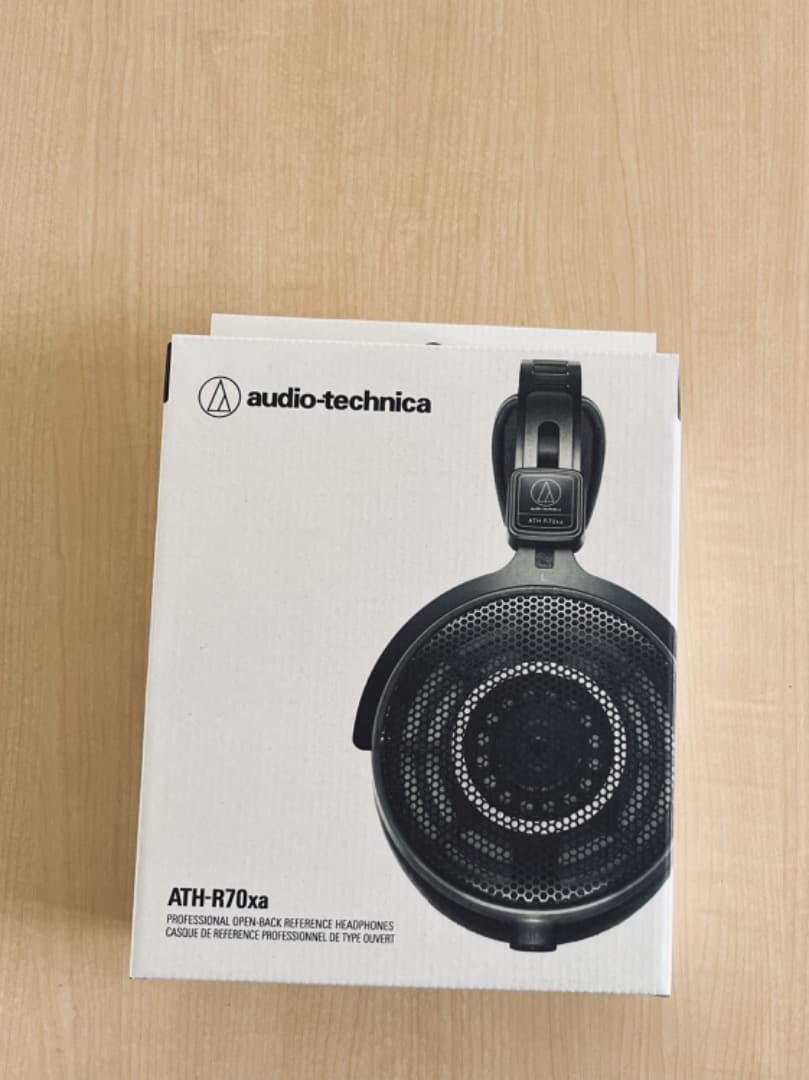 （新品開封済み）audio technica ATH-R70xa開放型ヘッドホン