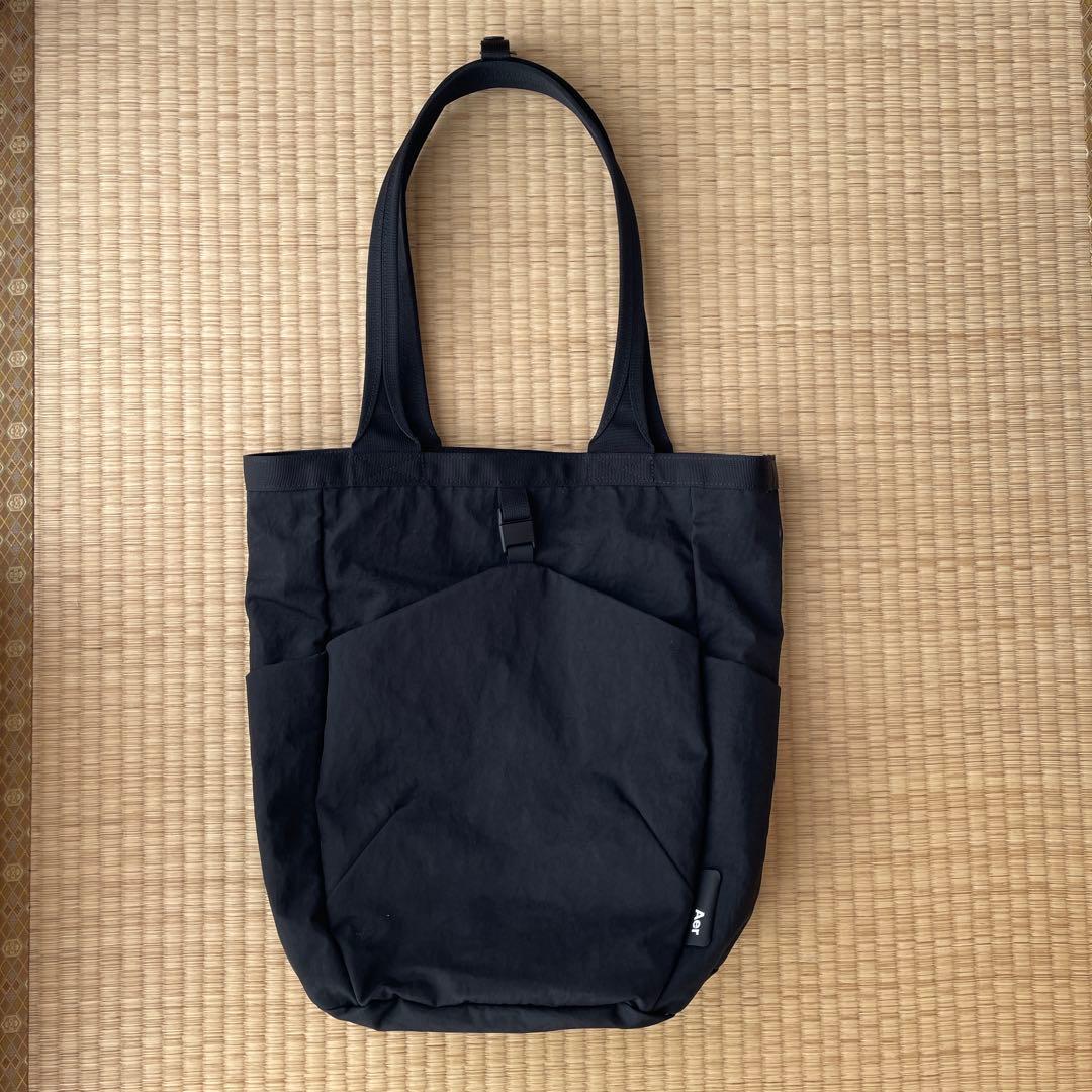 Aer ブラック トートバッグ