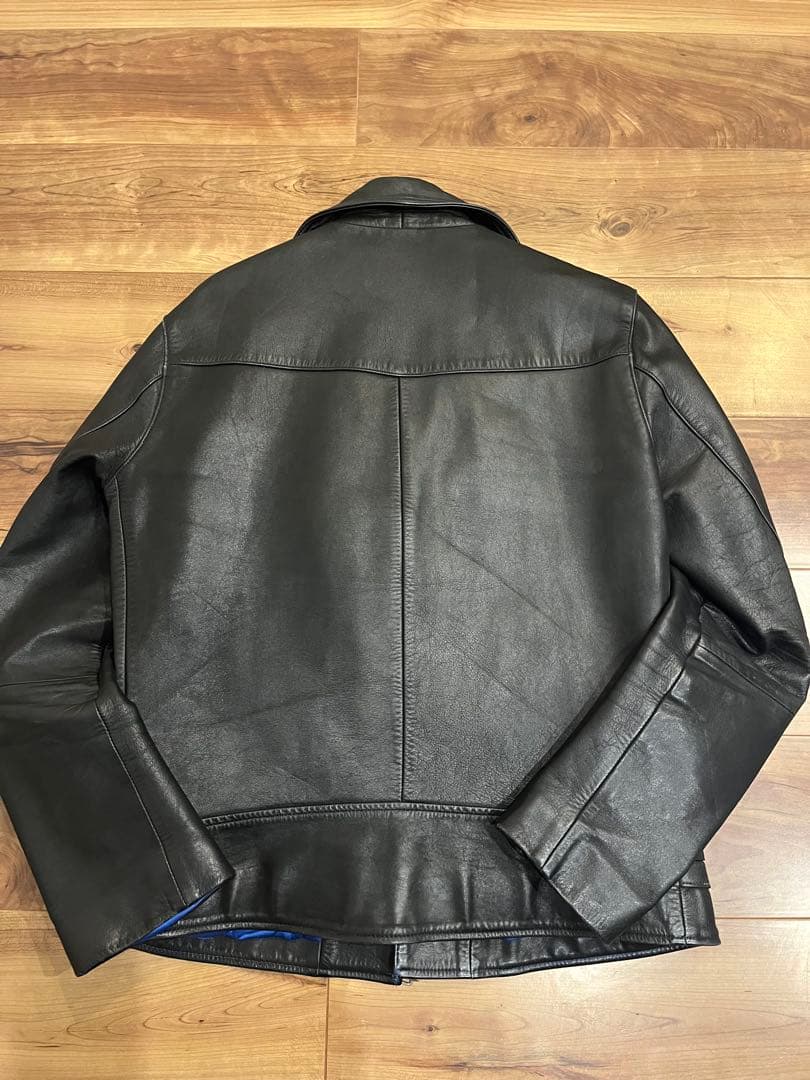 HTC！ 激安！KNACK ナック 牛革 レザーダブルライダース