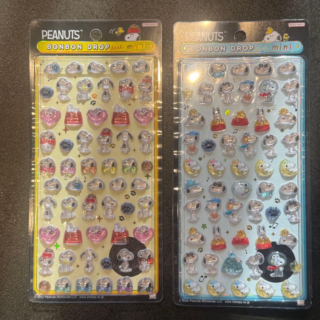 ボンボンドロップシールmini まとめ売り ディズニー スヌーピー サンリオ