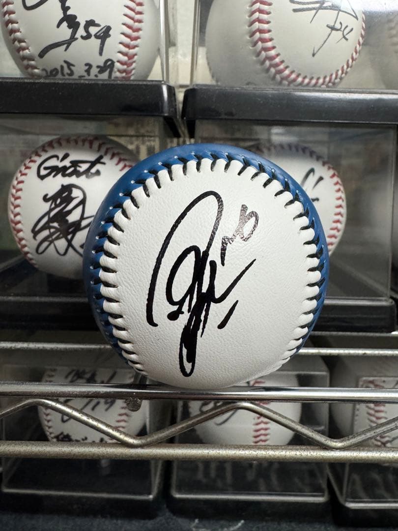 北海道日本ハムファイターズ 達孝太 16 直筆サインボール 球団ロゴ入りボール！