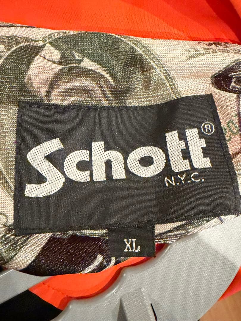 schott コーチジャケット 100ドルパターン